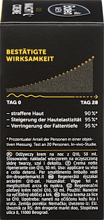 Balea MEN Nachtcreme Q10, 50 ml, Ночной крем Q10 для увлажнения и ухода за лицом, 50 мл