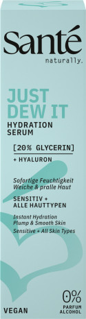 SANTE Just Dew it Serum, 30 ml, Санте Сыворотка для лица Just Dew It для увлажнения и свежести кожи, 30 мл