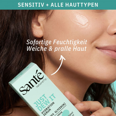 SANTE Just Dew it Serum, 30 ml, Санте Сыворотка для лица Just Dew It для увлажнения и свежести кожи, 30 мл