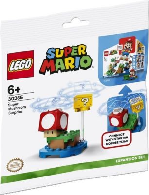 LEGO LEGO Super Mario 30385 Superpilz Uberraschung – Erweiterungsset LEGO Super Mario 30385 Дополнительный набор «Супергриб-сюрприз»