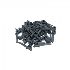 LEGO LEGO Piraten Sabel Dunkelgrau - Dark Bluish Gray 2530 - 25x LEGO Пиратская сабля темно-серого цвета — темно-голубовато-серый 2530 — 25x