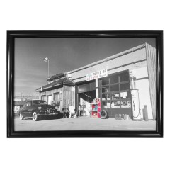 IKEA Painting, Икеа Фото картина &quot;Route 66&quot; в черной рамке, фотограф Бруно Пероусое, 65х45х2,5см, Дания 2005-2006гг.