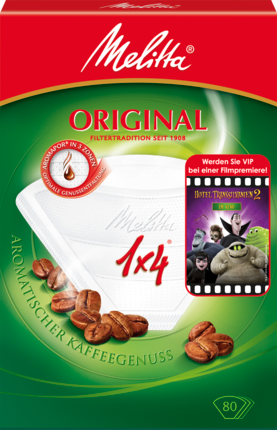 Melitta фильтровальные мешки weiss 1x4, 80 шт