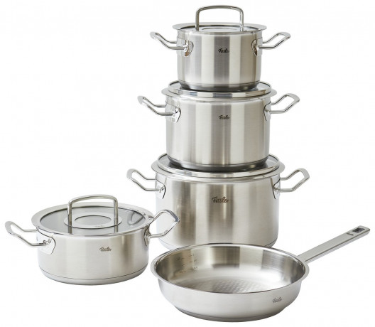 Fissler Fissler Kochtopfset ORIGINAL PROFI COLLECTION 5-tlg. silber Набор кастрюль Fissler ORIGINAL PROFI COLLECTION, 5 предм.