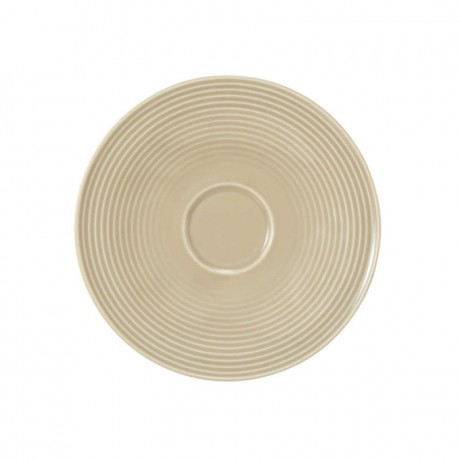 Seltmann Weiden Seltmann Weiden Beat Sandbeige Kombi-Untertasse gross 16,5 cm Seltmann Weiden Beat Sand бежевое комбинированное блюдо большое 16,5 см