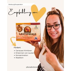 Piepmatz und Grunschnabel Lautspirale fur die Lautschulung-hore und erkenne die Laute und die Silben! Звуковая спираль для тренировки звука