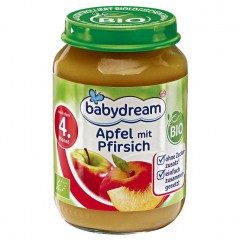 babydream Bio Apfel mit Pfirsich 190 г