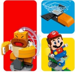 LEGO LEGO Super Mario 71388 Kippturm mit Sumo-Bruder-Boss – Erweiterungsset Наклоняющаяся башня LEGO Super Mario (71388) с дополнительным набором Sumo Brother Boss