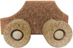 KORXX Spielzeugauto Kork Limou eckig Игрушечная машинка из пробки Limou Square