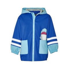 Playshoes Regen-Mantel Hai Regenjacken fur Jungen Дождевик Shark плащи для мальчика
