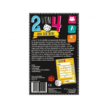 puls entertainment Wurfelspiel 2 von 4 Игра в кости 2 из 4