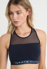Tommy Hilfiger SHEER FLEX BRALETTE Bustier navy blazer БЮСТГАЛЬТЕР SHEER FLEX Бюстье темно-синий блейзер