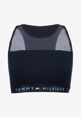 Tommy Hilfiger SHEER FLEX BRALETTE Bustier navy blazer БЮСТГАЛЬТЕР SHEER FLEX Бюстье темно-синий блейзер