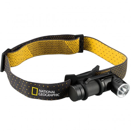 National Geographic ILUMINOS 450 LED-Taschenlampe mit Kopfhalterung 450 lm Фонарь ILUMINOS 450 LED с креплением на голову 450 лм