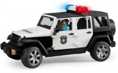 Bruder BRUDER 2526 Jeep Wrangler Unlimited Rubicon mit Polizist 1:16 BRUDER 2526 Jeep Wrangler Unlimited Rubicon с полицейским 1:16