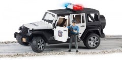 Bruder BRUDER 2526 Jeep Wrangler Unlimited Rubicon mit Polizist 1:16 BRUDER 2526 Jeep Wrangler Unlimited Rubicon с полицейским 1:16