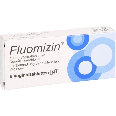 Pierre Fabre Pharma FLUOMIZIN 10 mg Vaginaltabletten  ФЛУОМИЗИН 10 мг вагинальные таблетки