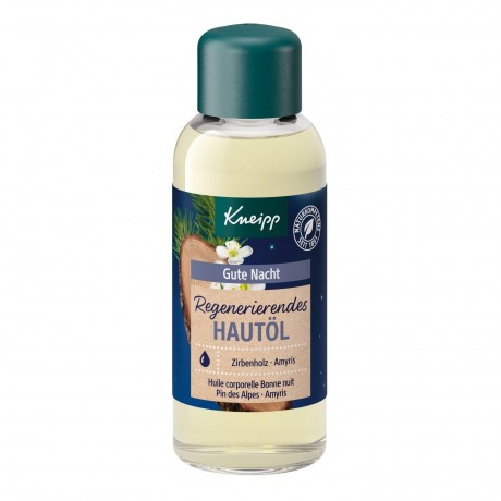 Kneipp Regenerierendes Hautol Gute Nacht, Zirbenholz & Amyris Регенерирующее масло для кожи Спокойной ночи, кедр и амирис