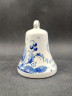 Колокольчик винтажный Delfts Holland "Зима", фарфор, 10 х 7 см, Голландия, 1992 год.