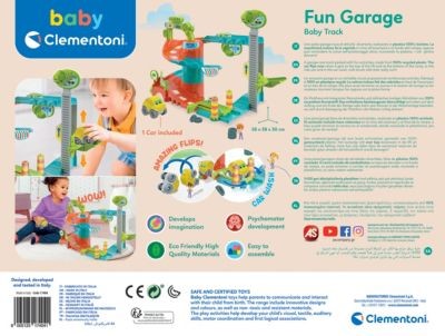 Clementoni Baby-Parkhaus Детский гараж