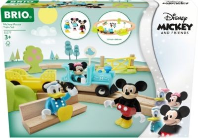 BRIO BRIO Micky Maus Eisenbahn-Set BRIO поезд Микки Маус набор