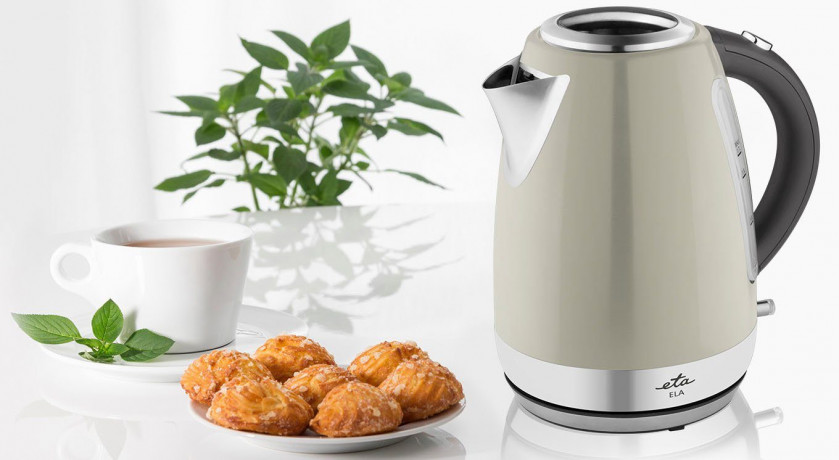 eta eta Wasserkocher ELA ETA859890070, 1,7 l, 2100 W, in Beige aus Edelstahl чайник ETA ELA ETA859890070, 1,7 л, 2100 Вт, бежевого цвета, из нержавеющей стали.