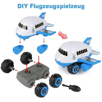 BeebeeRun Frachtflugzeug mit Polizeiwagen Грузовой самолет с полицейской машиной