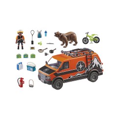PLAYMOBIL Off-Road Action Adventrure Van Внедорожный приключенческий фургон