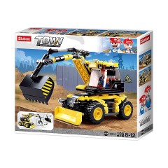 Sluban Bagger (195 Teile) Экскаватор (195 деталей)