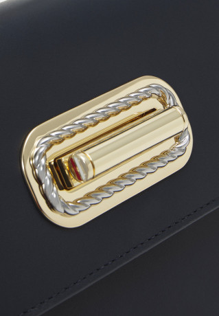 Tommy Hilfiger HERO TURNLOCK MINI CROSSOVER Across body bag space blue HERO TURNLOCK MINI CROSSOVER Сумка через плечо космический синий