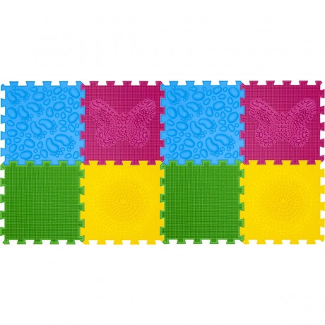 ACHOKA Orthopadische Sensomotorik Fussmassagematte fur Kinder (2er-Set) Детский ортопедический коврик для сенсомоторного массажа стоп (2 шт.)