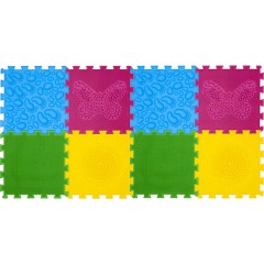 ACHOKA Orthopadische Sensomotorik Fussmassagematte fur Kinder (2er-Set) Детский ортопедический коврик для сенсомоторного массажа стоп (2 шт.)