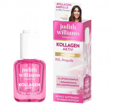 Judith Williams Kollagen Aktiv XXL, Сыворотка для лица лифтинг-эффект, с коллагеном и гиалуроновой кислотой, антивозрастной уход, 30 мл
