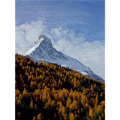 CALVENDO Puzzle CALVENDO Puzzle Goldene Herbststimmung mit Matterhorn Пазл CALVENDO Пазл Золотое осеннее настроение с Маттерхорном