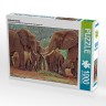 CALVENDO Puzzle CALVENDO Puzzle Elefantenherde Пазл CALVENDO Пазл стадо слонов