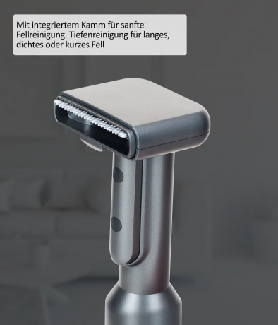 Genius Genius Akku-Bodenstaubsauger INVICTUS X8 Tierhaarburste Tierhaarentferner fur Katzen und Hunde Беспроводной пылесос Genius INVICTUS X8 Animal Hair Brush средство для удаления шерсти животных для кошек и собак