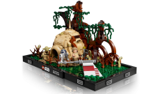 Lego Jedi Training auf Dagobah – Diorama Обучение джедаев на Дагоба — диорама