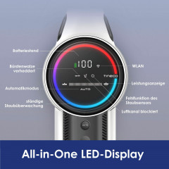 Tineco Tineco Akku-Stielstaubsauger Pure One S 12 Tango, 500 W, beutellos  Беспроводной пылесос Tineco Pure One S 12 Tango, 500 Вт, без мешка