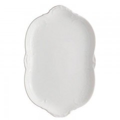 Rosenthal Rosenthal Sanssouci Weiss Platte 38 cm Белая тарелка Rosenthal Sanssouci 38 см