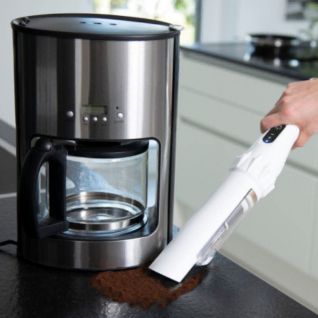 LIVINGTON LIVINGTON Akku-Handstaubsauger Prime Everyday Handstaubsauger weiss, beutellos ЛИВИНГТОН беспроводной ручной пылесос Prime Everyday ручной пылесос белый, без мешка