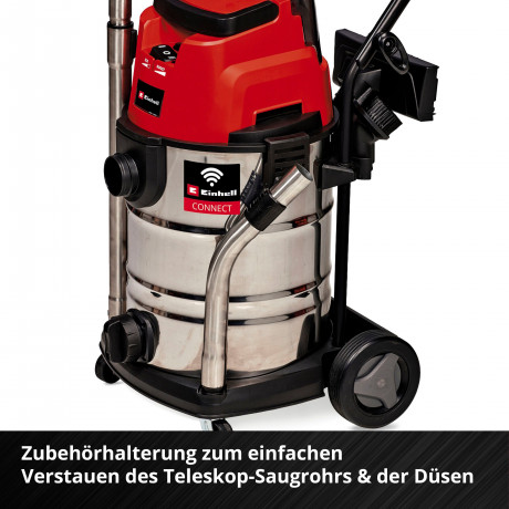 Einhell Einhell Nass-Trocken-Akkusauger TP-VC 36/30 S Auto-Solo, mit Beutel, ohne Akku Аккумуляторный пылесос Einhell для влажной и сухой уборки TP-VC 36/30 S Auto-Solo, с сумкой, без аккумулятора
