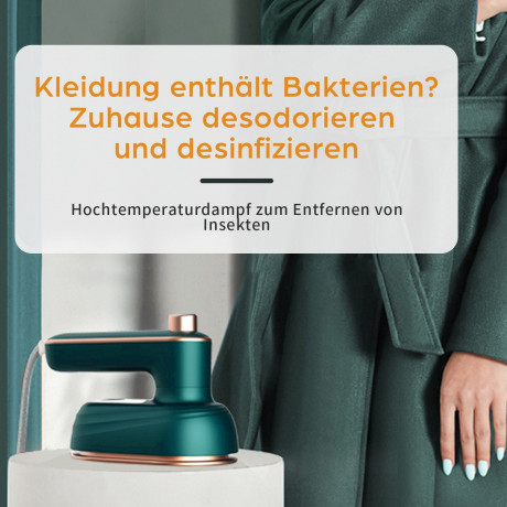 TOPMELON TOPMELON Reise-Dampfbugeleisen Mini Reisebugeleisen 38W, 50 ml Wassertank Дорожный паровой утюг TOPMELON, мини-утюг для путешествий, 38 Вт, резервуар для воды 50 мл