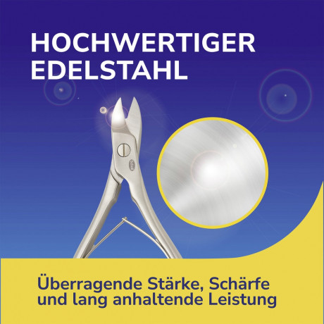SCHOLL Fussnagel Schere, 1 St, Шолль Ножницы для ногтей на ногах, прецизионная заточка, 1 шт