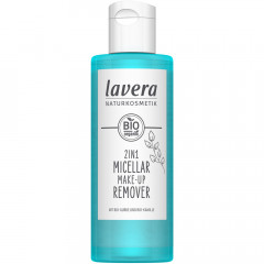 LAVERA 2in1 Micellar Make-up Remover, 100 ml, Лавера Средство для снятия макияжа для бережного удаления водостойкого макияжа, био-алоэ вера и био-огурец, 100 мл