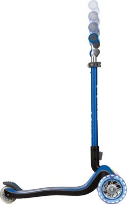 Globber GLOBBER ELITE PRIME mit Leuchtrollen und flash light blau GLOBBER ELITE PRIME со светлыми колесами и синей вспышкой