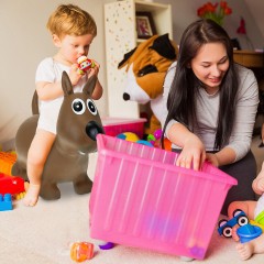 relaxdays Hupftier Hund in Braun Копытная собака в коричневом цвете