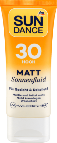 SUNDANCE mattierendes Sonnenfluid Солнцезащитный флюид LSF30, 50 мл