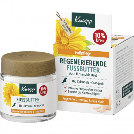 Kneipp Fusspflege regenerierende Fussbutter, 100 ml, Kneipp восстанавливающий баттер для ног, 100 мл