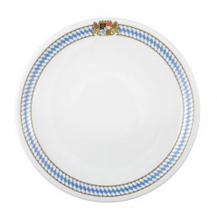 Seltmann Weiden Seltmann Weiden Compact Bayern Teller flach,Fahne 21 cm Seltmann Weiden Compact Bavaria Тарелка плоская, флаг 21 см
