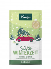 Kneipp Suesse Winterzeit Badekristalle, 60 g, Kneipp кристаллы для ванны Suesse Winterzeit с фисташковым маслом и экстрактом бобов тонка, 60 г